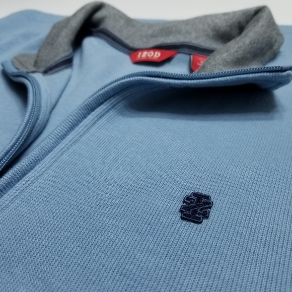Izod luxury sport 1/4 zip sweater - New - Picture 6 of 8